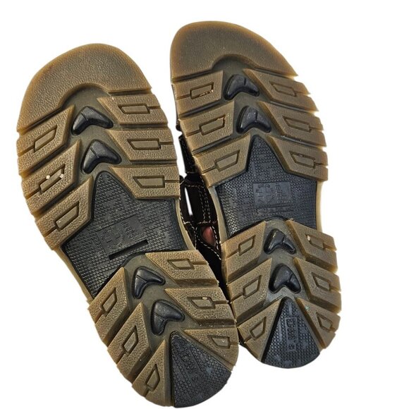 Dr. Martens Mens Vintage Fisherman Leather Sandals, Buckle, Brown, Size 10 - Picture 9 of 11